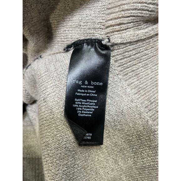 Rag & Bone 'Bridget' Beige Wool Sweater Size S - Picture 5 of 5